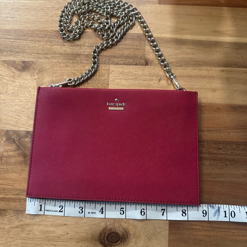 Kate Spade Shoulder| Crossbody Bag with Gold Chain - Picture 3 of 9